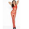 Bodystocking Passion Woman BS032 med Crotch Åbning