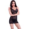 Babydoll Chilirose CR 3676 med matchende trusser