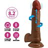 Realistisk Dildo Baile Abel 21 cm med Vibrerende Funktioner