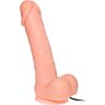 Vibrator BAILE 20 CM med Rotation og Fjernbetjening
