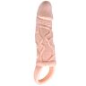 Penisforlænger BAILE 13.5 CM med vibration og testiklerem