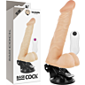 Realistisk Vibrator BASECOCK 20 cm med Fjernbetjening