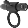 Vibrerende penisring BLACK&SILVER Cameron Black Rechargeable Ring