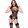 Crotchless Bodysuit CHILIROSE CR 4879 | Forførende Pasform