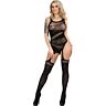 Bodystocking Livco Corsetti Ottanita | Klassisk Sort Blonde