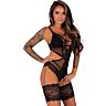 Body Livco Corsetti Hawain med Blonder