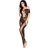Chilirose Bodystocking CR 3525 Crotchless Åben Arbejde