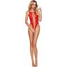 Bodystocking Passion Woman BS112 med sensuelt blonde detaljer