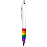 Sjove Genstande PRIDE LGBT Flag Hvid Pen