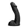 Dildo ALL BLACK 28 CM til G-punkt stimulering
