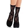Lace Anklets Leg Avenue Black Lace Bow - Vintage Charme