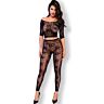 Top & Leggings Sæt CHILIROSE CR 4661 Sømløs Design