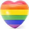 Anti-Stress Hjerte PRIDE med Regnbue Design