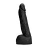 Fisting Dildo ALL BLACK 20cm med Realistisk Form