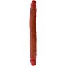 Get Real Dobbelt Dildo 35cm med Flytbar Forhud