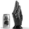 Fisting Dildo All Black 21 cm - Ergonomisk Komfort