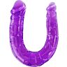 Double Dildo BAILE Fleksibel Gelé til Dobbelt Nydelse
