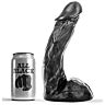 ALL BLACK Dong 23cm Dildo