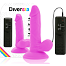Realistisk Dildo Diversia 17 cm med Vibration