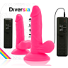 Vibrator Diversia Fleksibel Vibrerende Dildo 17cm