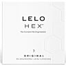 LELO HEX Kondomer 3 Pakke med Forbedret Følsomhed