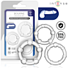 Penis Ring INTENSE FOR HIM Set Med 3 Stk.