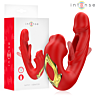Dobbelt Vibrator INTENSE HIGH TECH NATHY med Sugefunktion