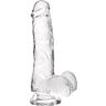 Jelly Dildo S Pleasures Transparent | Realistisk Design