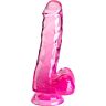 Realistisk Penis King Cock 13,5 cm med Kugler