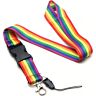 Nøglesnor fra PRIDE med LGBT-flag til fejring