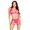 Top og trusser LEG AVENUE 86148 med blonder