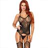 Leg Avenue Bodystocking med Sømløs Blonde Design