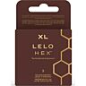 LELO HEX Respect XL Kondomer - Øget Komfort til Større Størrelser