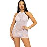 Mini Kjole Leg Avenue Rhinestone Halter