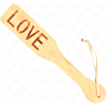 BDSM Paddle KINK Bamboo Love 32 x 5,5 cm