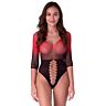 Bodystocking Passion Woman BS118 med 3/4 ærmer