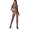 Bodystocking Passion BS068 med blondedetaljer