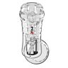 Masturbator PDX ELITE VIEWTUBE PLUS med gennemsigtigt design