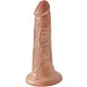 KING COCK Realistisk 12cm PVC Dildo