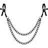 Nipple Clamps BEGME RED EDITION with Chain for BDSM Play