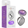Anal Plug INTENSE med diamantjuvel størrelse M
