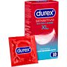 Durex Sensitive XL Kondomer - Tyndere og Større Pasform