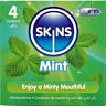 SKINS Mint Kondomer 4-Pack med Frisk Smag