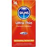 SKINS Ultra Thin Kondomer 16-Pack med Forstærket Følsomhed