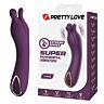 Vibrator HIGH TECH PRETTY LOVE LUNAO Genopladelig