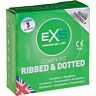Kondomer fra Exs med Ribber & Dutter til Forstærkede Sensationer