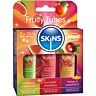 Kits Lubricanter SKINS Fruity Lubes med vandmelon, jordbær og mango