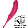 Sugekop vibrator Satisfyer Twirling Pro med dual stimulation