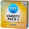 Exs Variety Pack 1 Kondomer med Forskellige Teksturer og Smagsvarianter