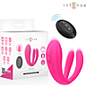 Fjernbetjent Vibrator INTENSE Julia med Dobbelt Motor